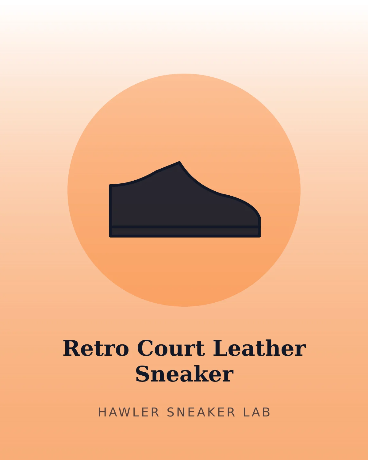 Retro Court Leather Sneaker