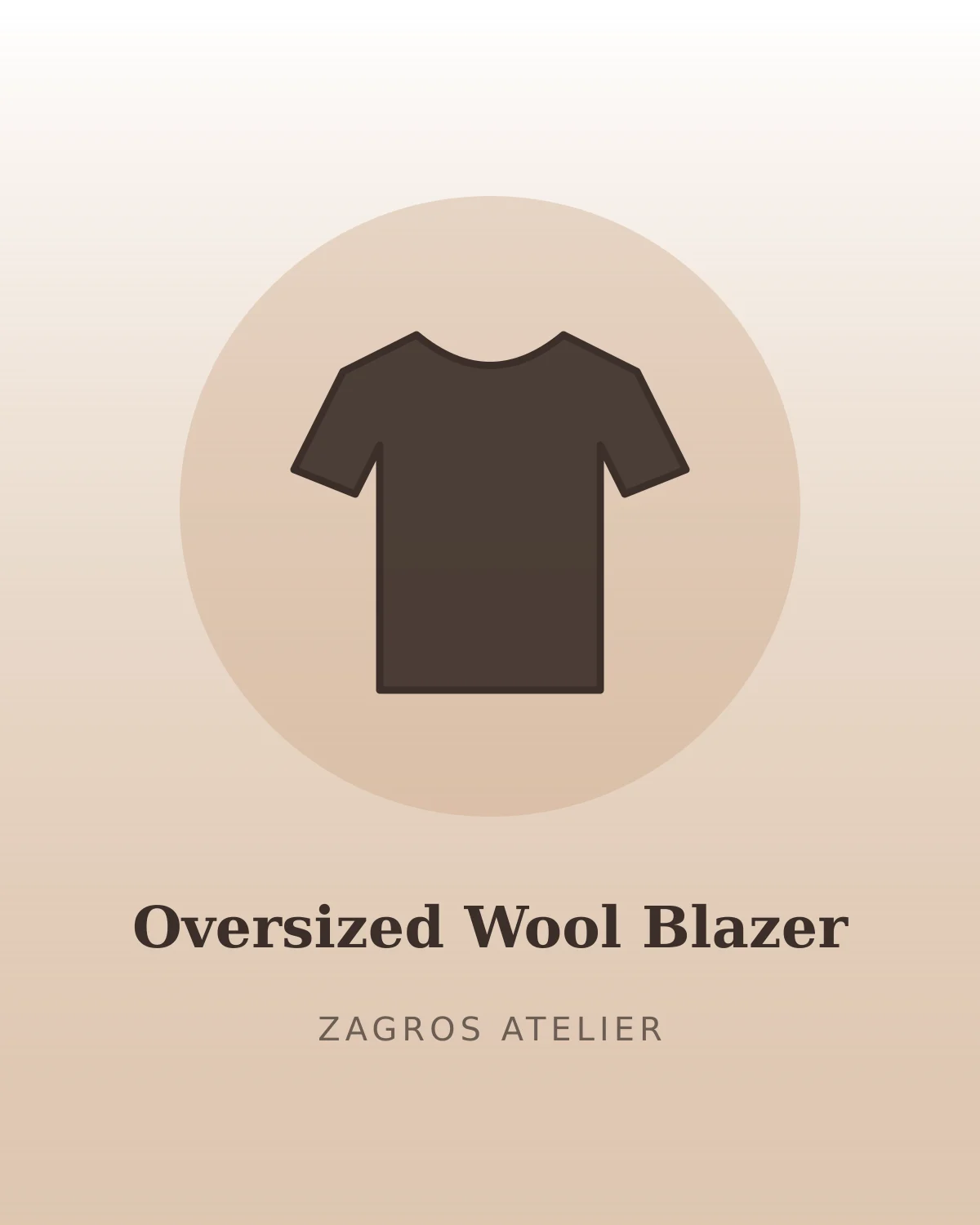 Oversized Wool Blazer